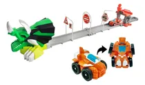 Comprar Pista Max Robot Con Lanzador Y Auto Transformable 13190