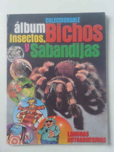 Álbum Bichos E Insectos- Rocarte - Años 90-