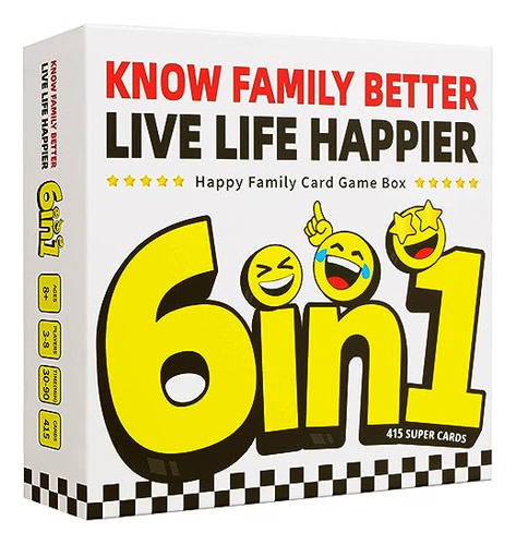 Fun Card Games For Kids, Adults, Family-board Games For...