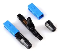 Comprar 10x Conectores De Fibra Optica Scu002Fupc Azul
