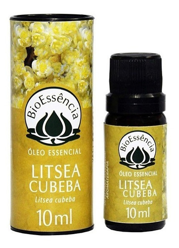 Oleo Essencial De Litsea Cubeba 100% Puro - Bioessencia 10ml