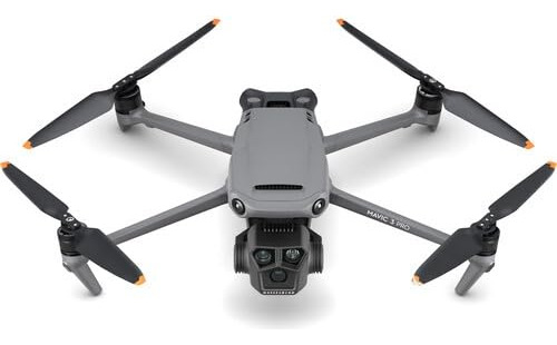 Dron Cuádruple Con Cámara 4k 20 Mp Y Accesorios Incluidos Blanco