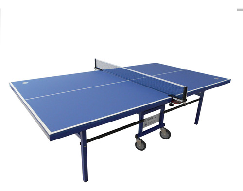 Mesa de ping pong Tissus Majesty fabricada en MDF color azul