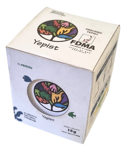 Cisto De Artemia Yepist Pro - 14g Para Eclosao