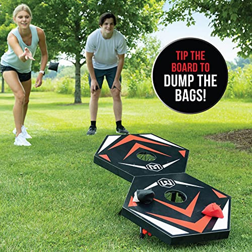Punto De Inclinación, Juego De Cornhole Portátil Un G...