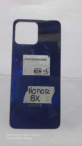 Tapa Trasera Para Celular  Honor 8x