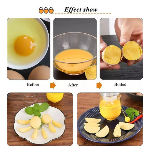Qk Golden Egg Maker Huevos Yema Blanca Mezclador Alta Resist