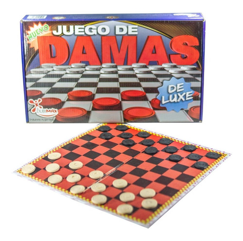 Juego De Damas Deluxe - Juego De Mesa - Dia Del Niño - Nuevo