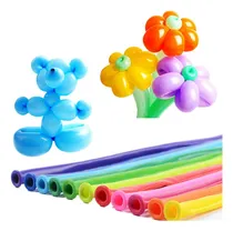 Comprar 10 Globos Color Blanco Látex 260 Globología
