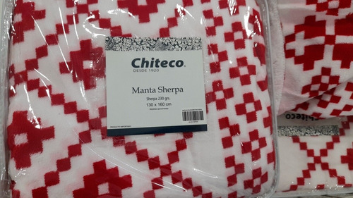 Manta De Sherpa 130x160cm Premium  Chiteco 