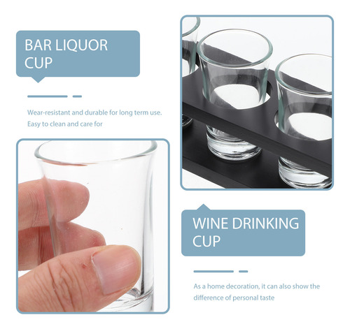 1 Juego De Prácticos Vasos De Vidrio Resistentes Para Bebida