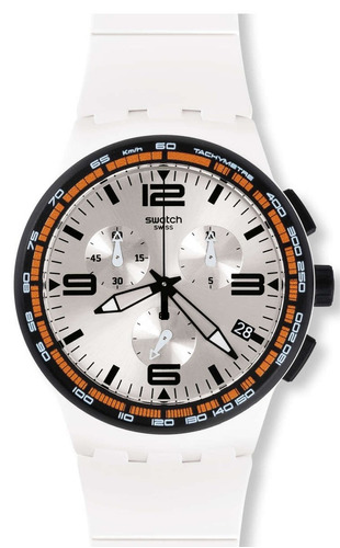 Reloj Swatch Para Hombre Susw405 Blanco