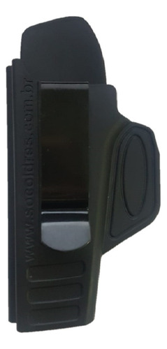 Coldre Canhoto Velado Interno P/ Pist Slim Glock G43 43x 9mm