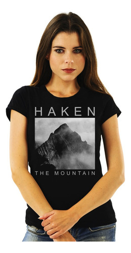 Polera Mujer Hacken The Mountain Rock Impresión Directa