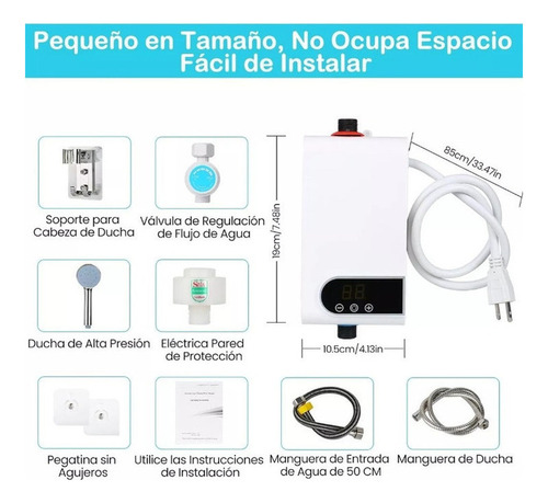 Calentadores De Agua Eléctricos Eléctricos Con Ajuste Táctil