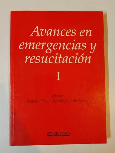 Avances En Emergencias Y Resucitacion 1 - Edika Med L362