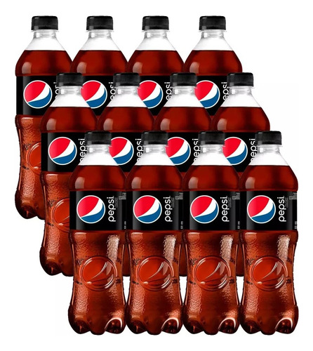 Refrescos Pepsi Sin AzĂșcar 12 Botellas De 600 Ml C/u