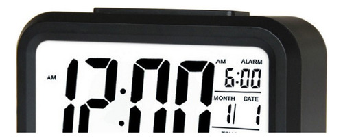 Reloj Despertador Electrónico Recargable Luminoso Inteligent