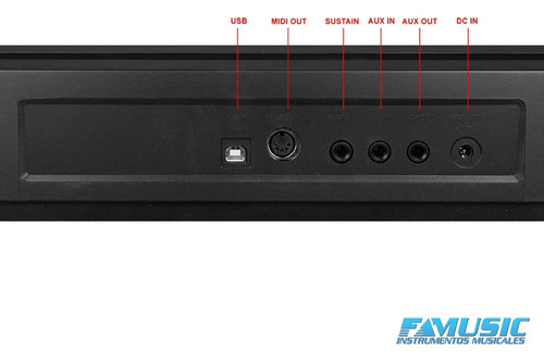 Imagen 3 de 10 de Piano Electrico Medeli Sp4000 + Pedal Sustain P80a