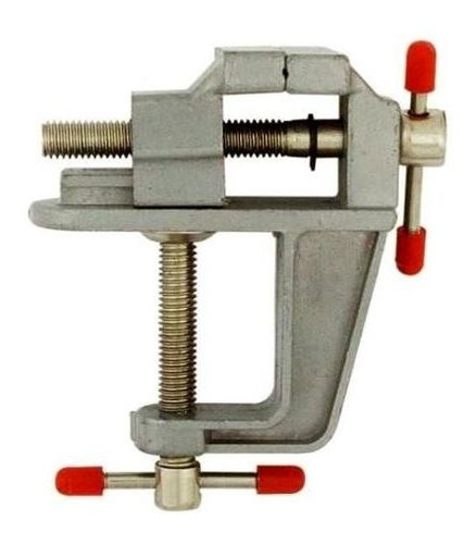 Mini Torno Morsa Mesa Bancada Aço Metal P/ Bijuterias, Hobby