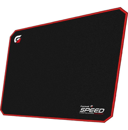 Mouse Pad Gamer Speed Mpg101 Preto/vermelho Fortrek 32x24cm