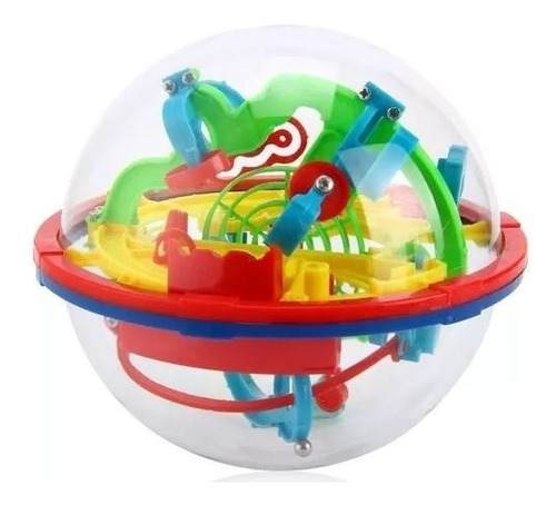 Bola Laberinto 3d Magical Ball 100 Niveles 12 Cm