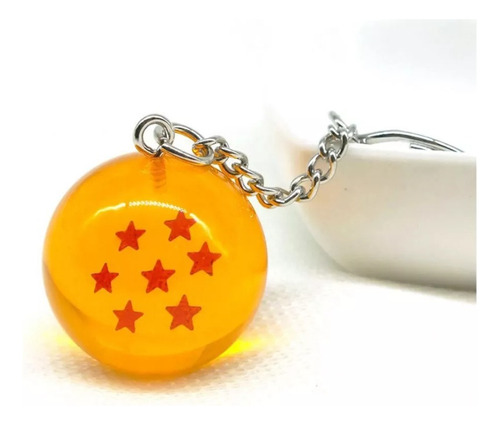 Llavero Esfera Dragon 6 Estrellas Ball Z Goku Vegueta 2.7cm