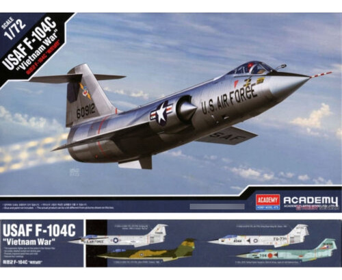 Modelismo Avión Americano 1/72 F-104 Usaf Academy