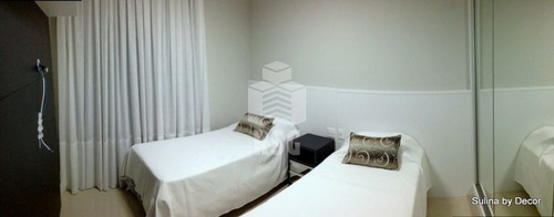 Imagem 11 de 20 de Ótimo Apartamento 3 Suítes, Com Área De Lazer Completa Em Região Central Mobiliado - 144
