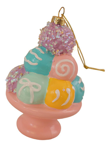 Colgante De Helado De De Navidad, Adorno Navideño,