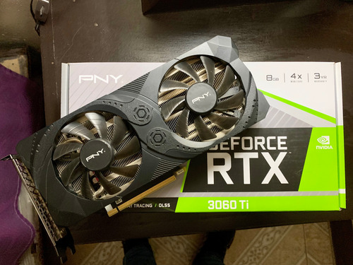 Tarjeta De Video Pny Geforce Rtx 3060 Ti 8gb Gddr6x Verto (Usado)