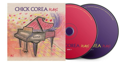 Chick Corea Plays 2cd Import.nuevo Cerrado Original En Stock