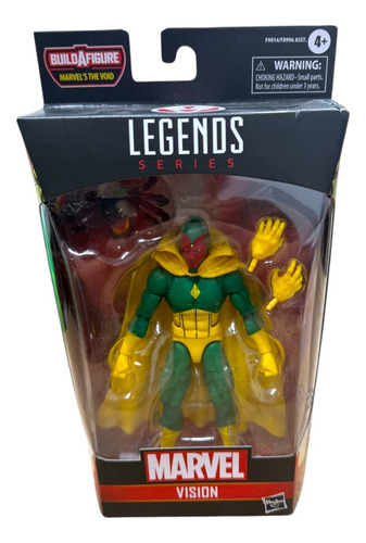 Vision Marvel Legends Series Build Figure F9014 Hasbro Cf