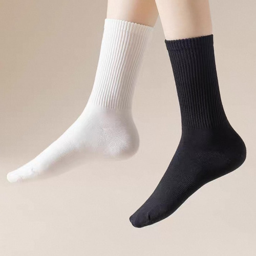 Calcetines De Algodón Para Hombre, Transpirables, De Tubo Me