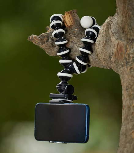 Trípode Pulpo Flexible Para Celular Y Cámara Soporte 360°