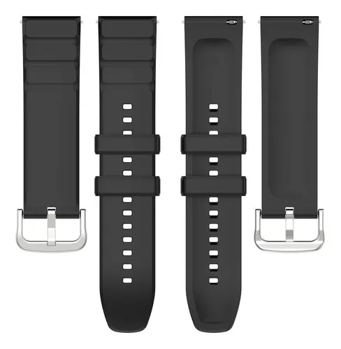 Pulsera clásica de 22 mm compatible con Amazfit Gtr 4, color negro