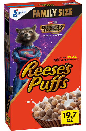 Reese's Puffs - Cereal Para Desayuno, Mantequilla De Man Con