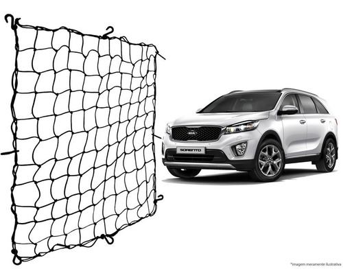 Rede Elástica Bagageiro Porta Malas Kia Sorento