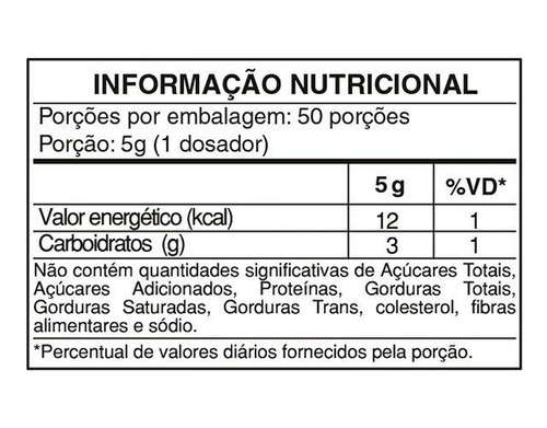 Nati Negra Abacaxi Com Hortela 250g (50 Doses) - Pholias