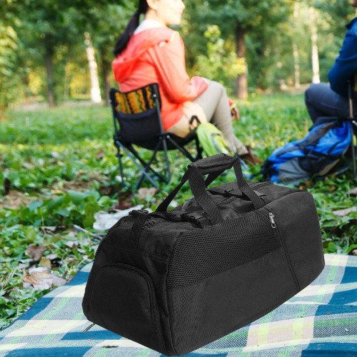 Bolso De Lona De Gimnasio Con Zapato Comparable