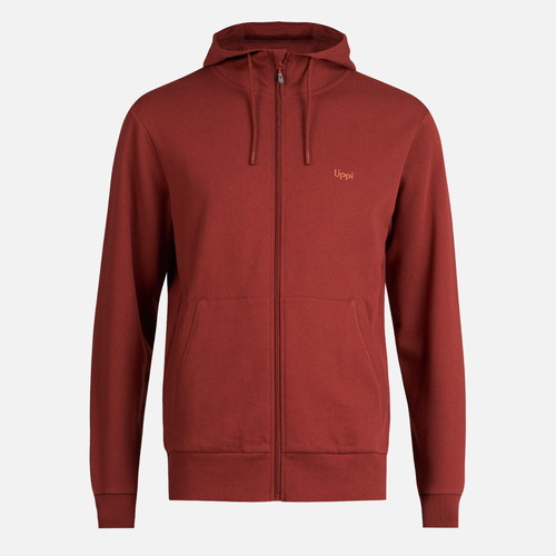 Poleron Hombre Ulmo Full Zip Hoody Sweatshirt Vino Lippi