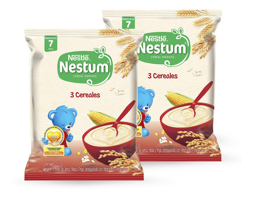Imagen 1 de 1 de Nestum® 3 Cereales - 2 Unidades De 225g