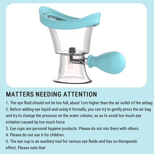 F Clear Eye Irrigator Eye Fatigue, Extrusão Seca, Copo Para