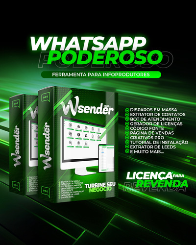 Wa Sender 3.2 + Gerador De Licença + Código Fonte