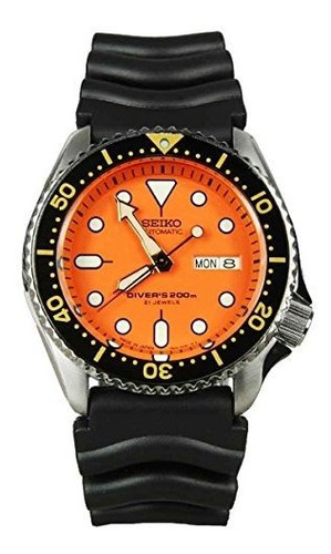 Japan Mens Analog Sport Automatico Seiko Reloj Skx011j1