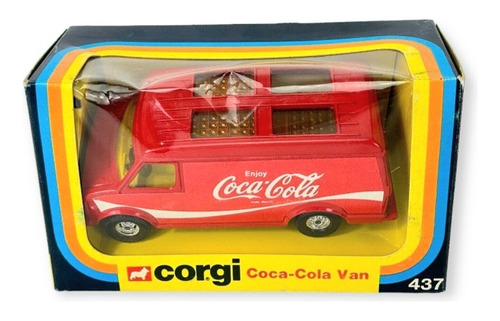 Corgi Coca Cola Van `78 Nª437 The Mettoy Great Britain 