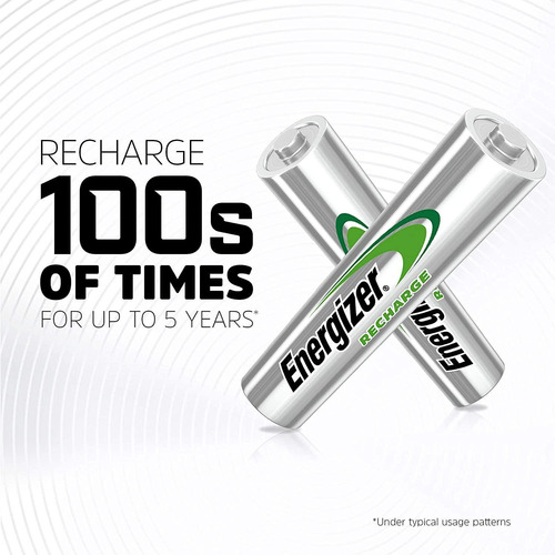 Imagen 4 de 9 de Pilas Recargables Energizer Aaa 700 Mah Blister 2 Unidades