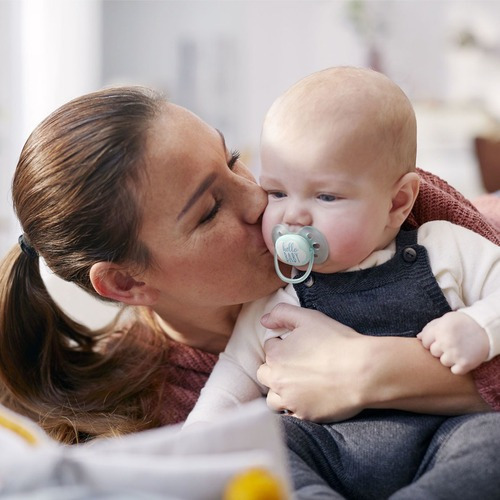 Imagen 6 de 6 de Chupete Ultra Soft Philips Avent Scf222/01 0-6 Meses
