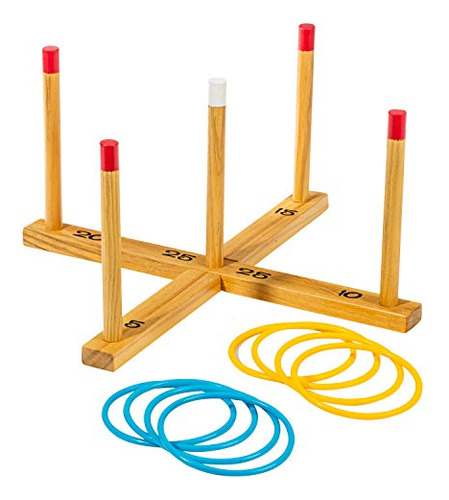 Ring Toss Game Franklin Sports De Madera Para Todas Las Edad