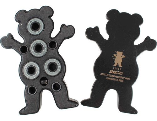 1 Juego De Rodamientos Grizzly Black